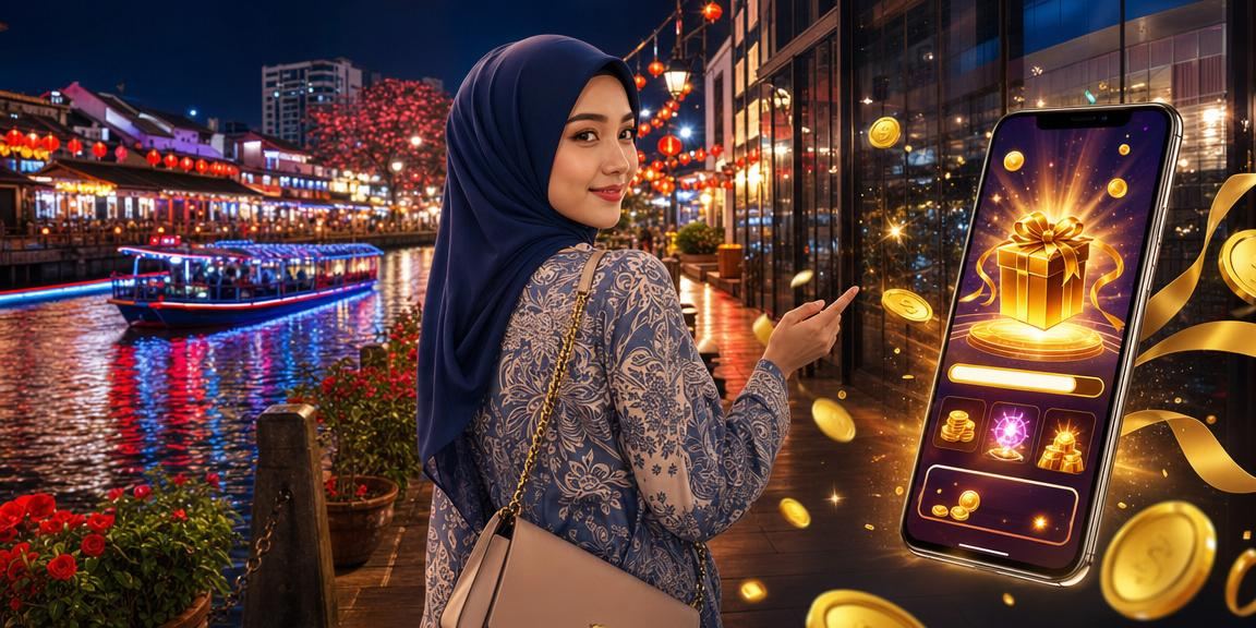 A player in Melaka enjoying live casino on a smartphone during a break