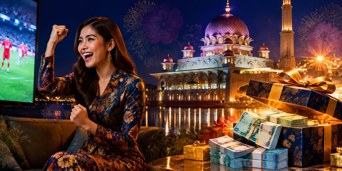A batik-clad player in Putrajaya exploring livesport88 popular online casino games